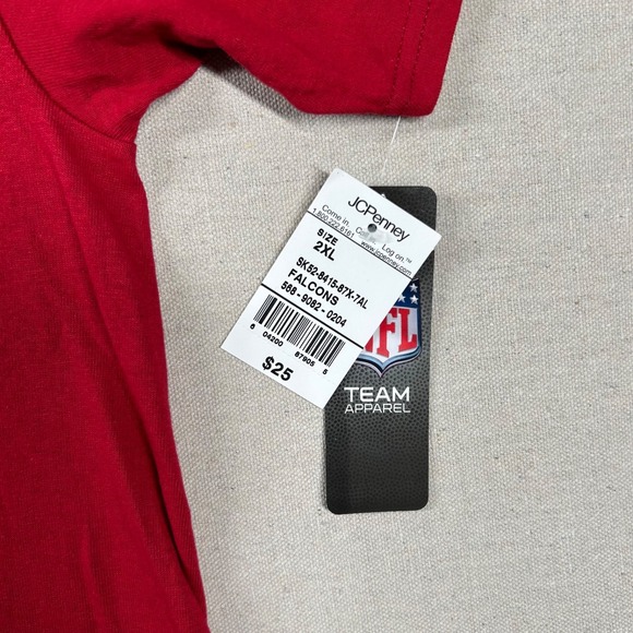 Majestic Atlanta Falcons Shirt Mens 2xl‎ Super Bowl LI NFL Football Patriots Win - Picture 5 of 8